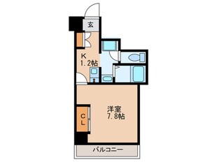 レオパレスＦｌａｔ新栄の物件間取画像